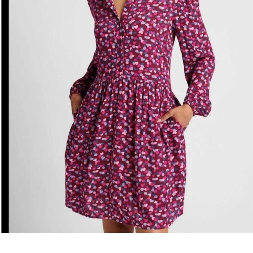 ModCloth Sugar Hill Brighton Fluttering With Love Smock Dress|NWT